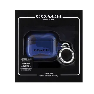 【COACH】AirPods 3 精品保護套 經典大C粉紅 歷史價格詳細信息