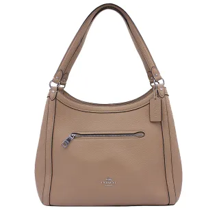 COACH 金屬針扣式咖黑色防刮滿版Logo皮帶(25mm) 歷史價格詳細信息