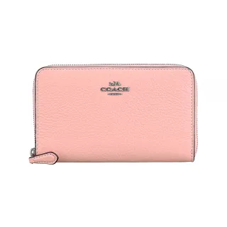 COACH 銀字Logo 防刮皮革對開二折釦式短夾(黑色) CR983 SVBK 歷史價格詳細信息