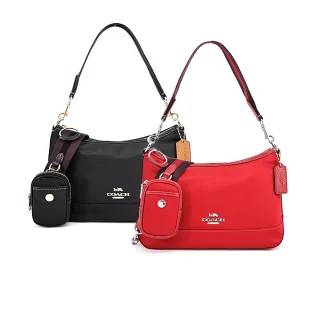 COACH ELLIE 經典馬車荔枝紋皮革斜背包(桃紅) 歷史價格詳細信息