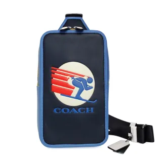 COACH 前轉扣翻蓋編織邊荔枝紋皮革鍊帶手提/斜背兩用包(青檸) 歷史價格詳細信息