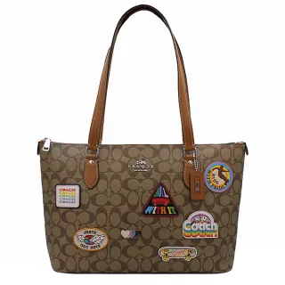 【COACH】經典LOGO肩背大購物/托特包(多色供選) 歷史價格詳細信息