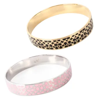 【COACH】經典滿版LOGO皮革手提/肩背包 UF018 歷史價格詳細信息