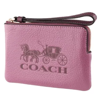 COACH牛皮手拿包_深紅 (新品) 歷史價格詳細信息