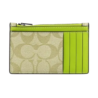 COACH卡其C Logo綠邊雕刻字印中款斜背相機包 歷史價格詳細信息