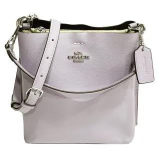 【COACH】經典LOGO素面牛皮手拿包/零錢包(粉橘) 歷史價格詳細信息