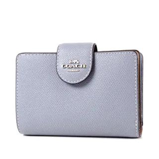 COACH 立體馬車防刮皮革釦式中夾-淺棕 歷史價格詳細信息