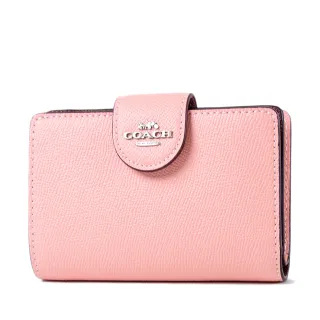 COACH 立體馬車防刮皮革釦式中夾-淺棕 歷史價格詳細信息