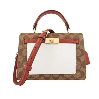 COACH 大C莫代爾棉薄方巾-淡粉 歷史價格詳細信息