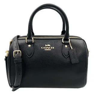 COACH 新款素面大馬車LOGO雙面羊毛流蘇圍巾(黑) 歷史價格詳細信息