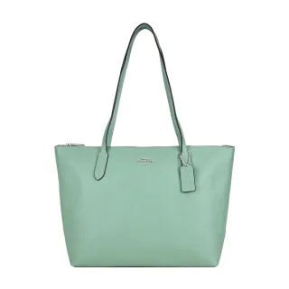 COACH 經典馬車防刮皮革拼接PVC後背包(卡其糖果粉) 歷史價格詳細信息