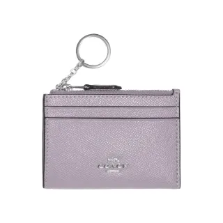 COACH霧紫光面鱷魚紋全皮T摺方框前釦袋短夾 歷史價格詳細信息