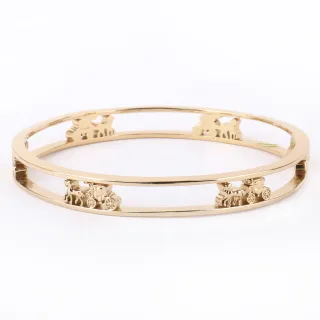 【COACH】鏤空馬車雕飾不可調手環(亮金色) 價格比較,價格查詢,歷史價格詳細信息