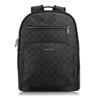 【COACH】經典黑灰老花滿版鐵牌男生皮帶皮革寬版(Coach 91286) 歷史價格詳細信息