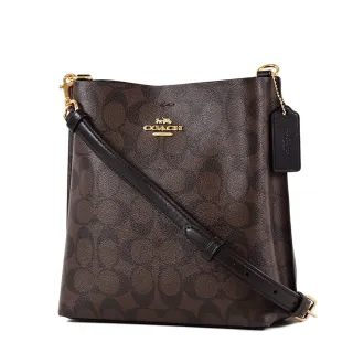 COACH 緹花小C LOGO防刮三折釦式短夾-緋紅 歷史價格詳細信息