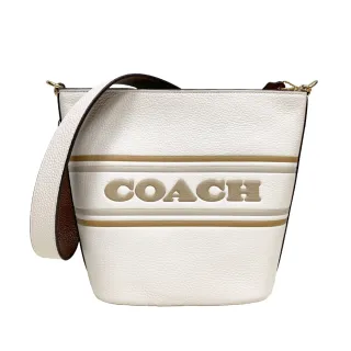 COACH CR248 Mini Rowan 經典印花皮革拼接拉鍊斜背包.卡其/白 歷史價格詳細信息