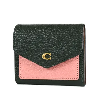 COACH 專櫃款 防刮皮革手掛式全開拉鍊長夾-粉撲桃色 歷史價格詳細信息