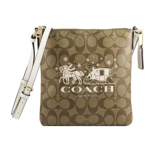 【COACH】限定款酒紅x紅x白x卡其PVC滿版LOGO方型零錢化妝包 歷史價格詳細信息