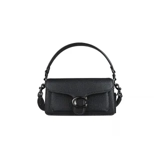 【COACH】TABBY 20 經典滿版C LOGO PVC拼接皮革金屬C字肩背/斜背兩用酒神包(-卡其/棕色) 歷史價格詳細信息