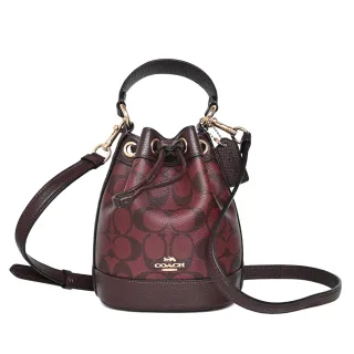COACH 迷你LOGO手提/斜背二用波士頓包/棕褐雛菊/贈原廠防塵袋紙袋 歷史價格詳細信息