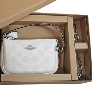 COACH小雞黃防刮全皮字牌摺口釦式雙摺中夾 歷史價格詳細信息