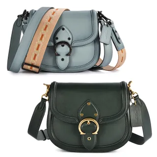 Coach馬鞍包 皮革 斜背 肩背側背包(絕版美國廠真品) 二手☆有LV Saumu(暫保留!請勿下標) 歷史價格詳細信息