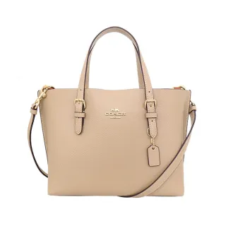 【COACH】奶茶立體馬車logo雙拉鍊手拿包(6649 IMTAU) 歷史價格詳細信息