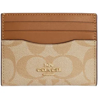 【COACH】奶茶立體馬車logo雙拉鍊手拿包(6649 IMTAU) 歷史價格詳細信息