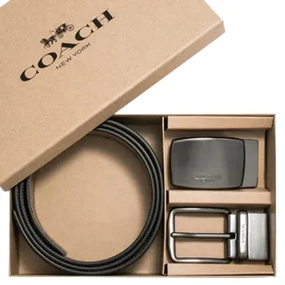 【COACH】黑灰經典LOGOx素面羊毛雙面用流蘇圍巾 歷史價格詳細信息