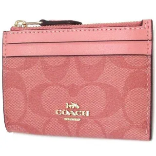 【COACH】粉色滿版LOGO喀什米爾羊毛義大利製大款披肩圍巾 歷史價格詳細信息