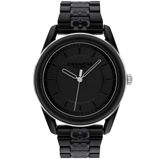 COACH 經典LOGO陶瓷女錶-粉/38mm 14503772 歷史價格詳細信息