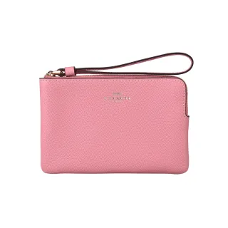 【COACH】COACH  Corner銀字LOGO緹花PVC 7卡釦式零錢中夾(炭黑x黑) 歷史價格詳細信息