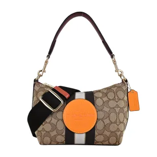 COACH 圓牌琺瑯LOGO織布拉鍊短夾-大理石藍 歷史價格詳細信息