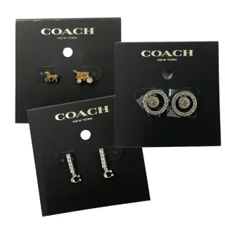 COACH 經典LOGO 耳環/項鍊 (多款多色可選) 歷史價格詳細信息