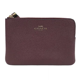 COACH牛皮手拿包_深紅 (新品) 歷史價格詳細信息