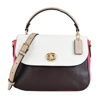 【COACH】米X焦糖卡其LOGO雙面用羊毛披肩 歷史價格詳細信息