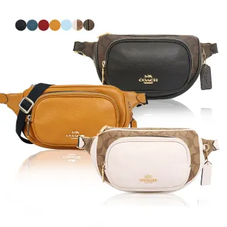 COACH 立體馬車素面荔枝紋皮革雙拉鍊斜背相機包(紅X粉) 歷史價格詳細信息