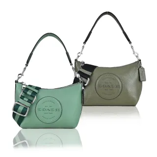 COACH 圓牌琺瑯LOGO織布拉鍊短夾-大理石藍 歷史價格詳細信息