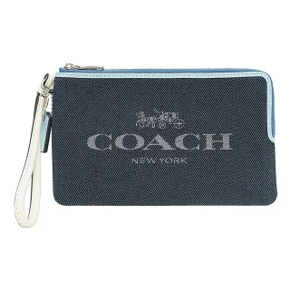 【COACH】丹寧藍coach logo大手拿包(CH386 IMDEN) 歷史價格詳細信息