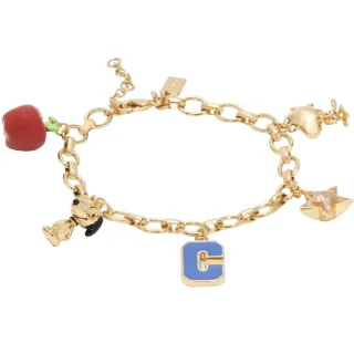 COACH X PEANUTS SNOOPY 史奴比限定聯名款 史奴比與朋友們荔枝紋皮革L型拉鍊手拿包-多彩/米白色 歷史價格詳細信息