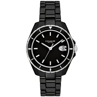 COACH 經典LOGO陶瓷女錶-粉/38mm 14503772 歷史價格詳細信息