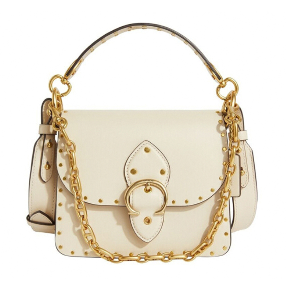 COACH 專櫃款 直排水鑽銀色C字針式耳環-玫瑰金 歷史價格詳細信息