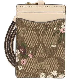 【COACH】花卉X巧克力滿版CLOGO皮革水餃包(C6823 IM0SM) 歷史價格詳細信息