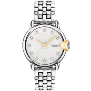 【COACH】Arden 珍珠貝女錶-淡粉/36mm(CO14503986) 歷史價格詳細信息