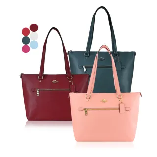 COACH 經典馬車前拉鍊口袋防刮皮革手提/斜背兩用包(迷你/胭脂紅) 歷史價格詳細信息