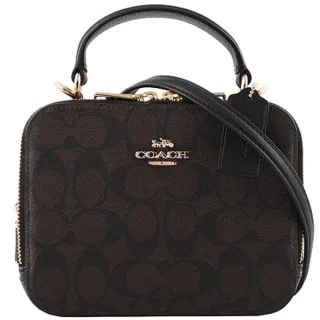 二手 COACH 深咖啡色 紅色 短夾 現貨【C210916】 歷史價格詳細信息