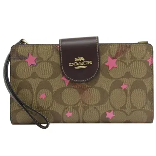 COACH星星印花口袋長版羊毛披肩/圍巾(粉紅) 歷史價格詳細信息