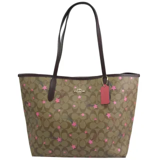 COACH星星印花口袋長版羊毛披肩/圍巾(粉紅) 歷史價格詳細信息