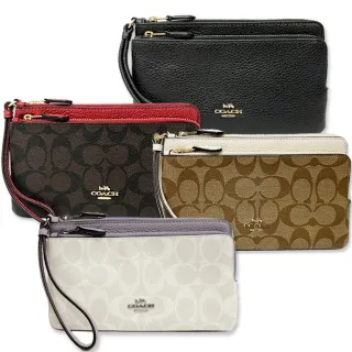 Coach 手拿包 零錢包 藍綠 防刮 PVC 材質 現貨 附購買收據 正品 原廠 歷史價格詳細信息