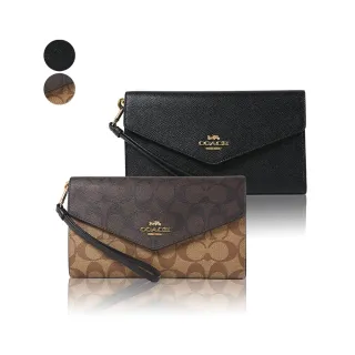 COACH 信封式長夾 栗色  國際正版中性皮夾 磁扣蓋式 防水防刮 全皮革材質燙金 不折鈔 歷史價格詳細信息